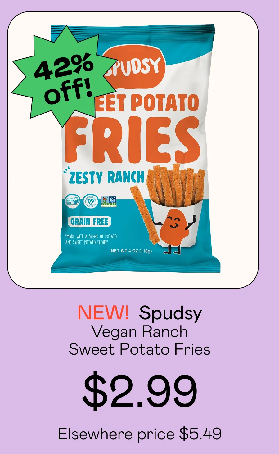 Vegan Ranch Sweet Potato Fries