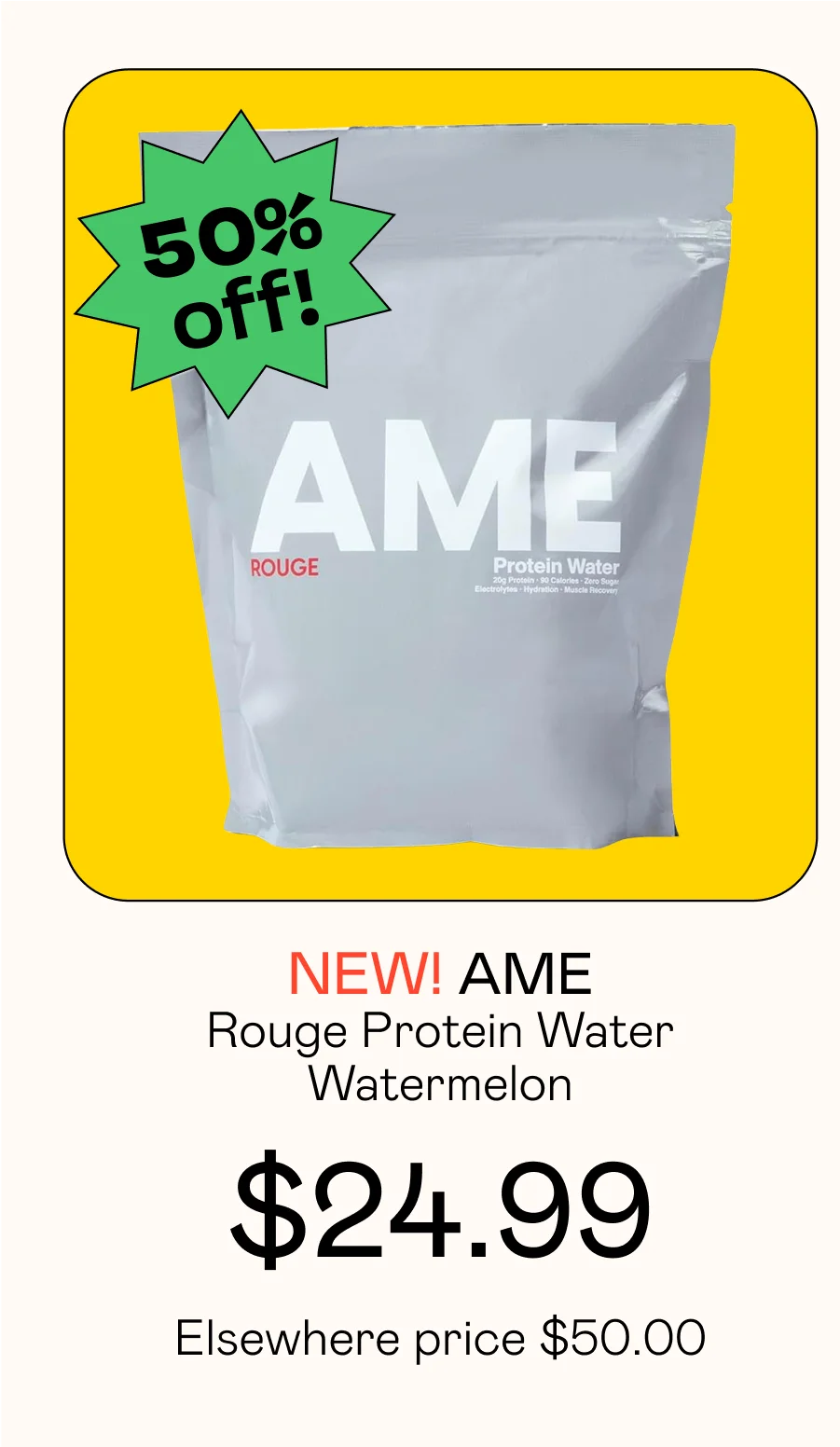 Rouge Protein Water - Watermelon