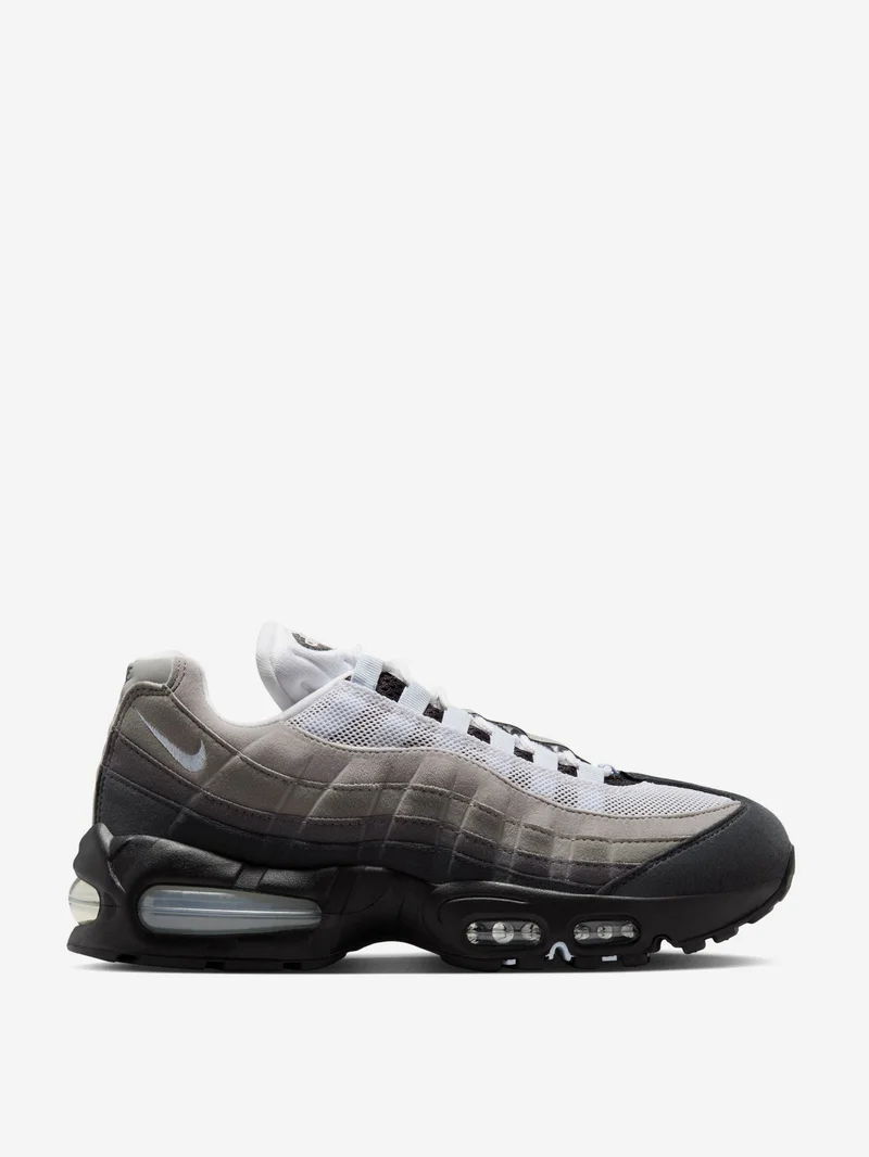 Image of Nike Air Max 95 Big Bubble W - Black/Blue Tint-White-Med Grey-Anthracite-LT Graphite