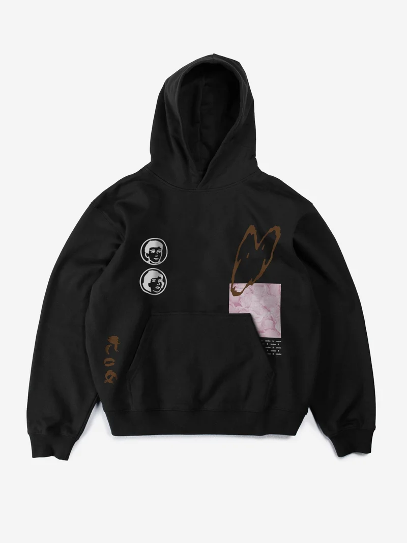 Image of Candice Marilyn Hoodie - Black
