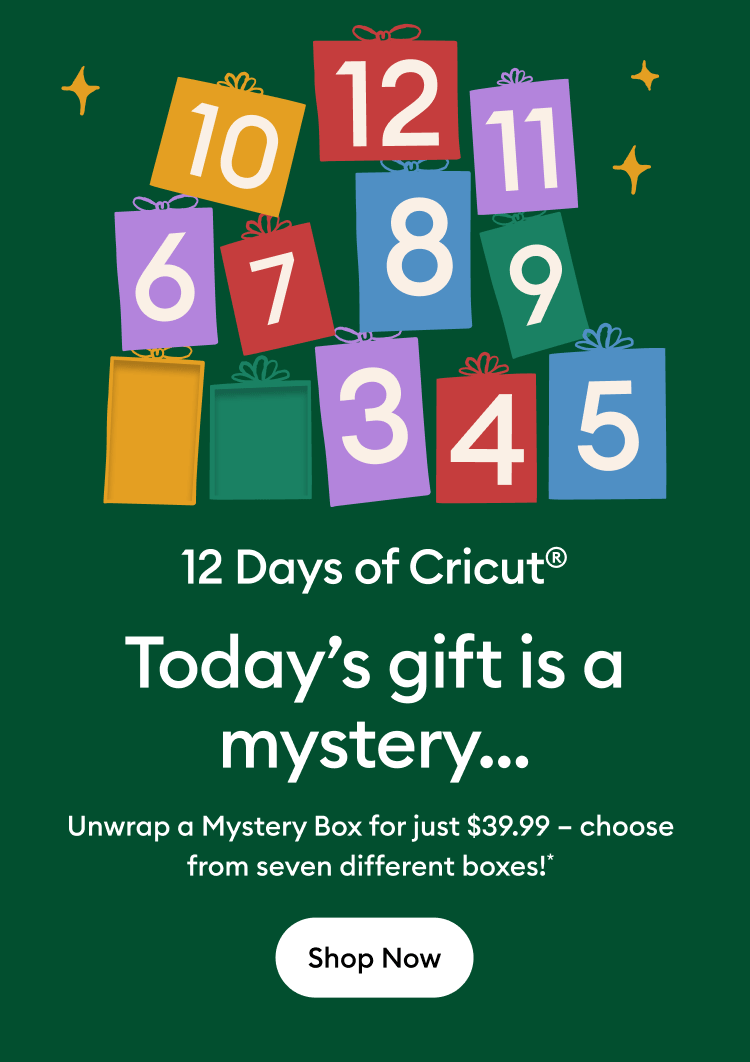 12 Days of Cricut.