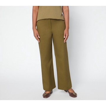 Martha Stewart Signature Regular Two Pocket Twill Ankle Pants