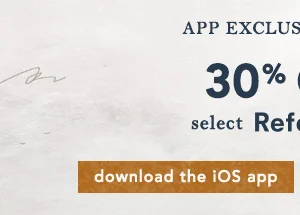 App exclusive flash sale. 30% off select Reformation. Download the iOS app.