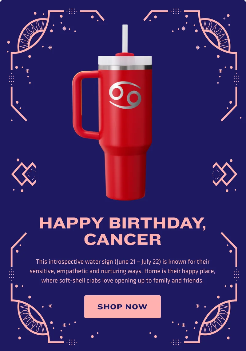 Happy Birthday, Cancer