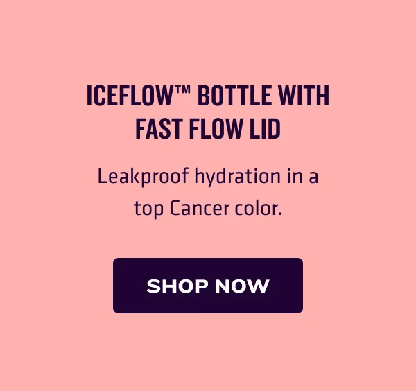 Iceflow Bottle with Fast Flow Lid