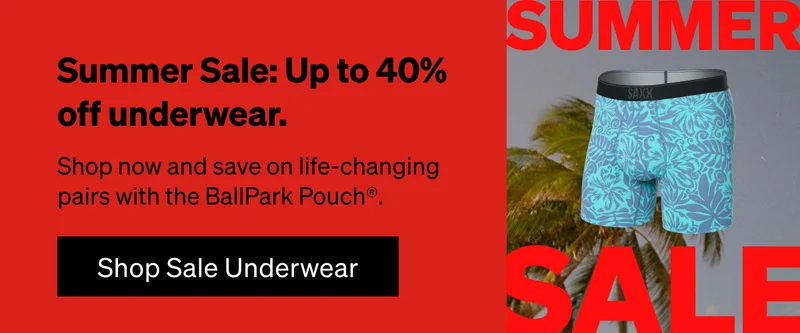 Summer Sale: Up to 40% off underwear