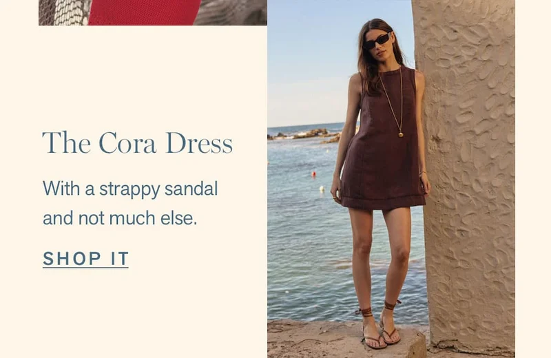 Cora Linen Mini Dress