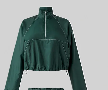 Cropped Afterglow Pullover