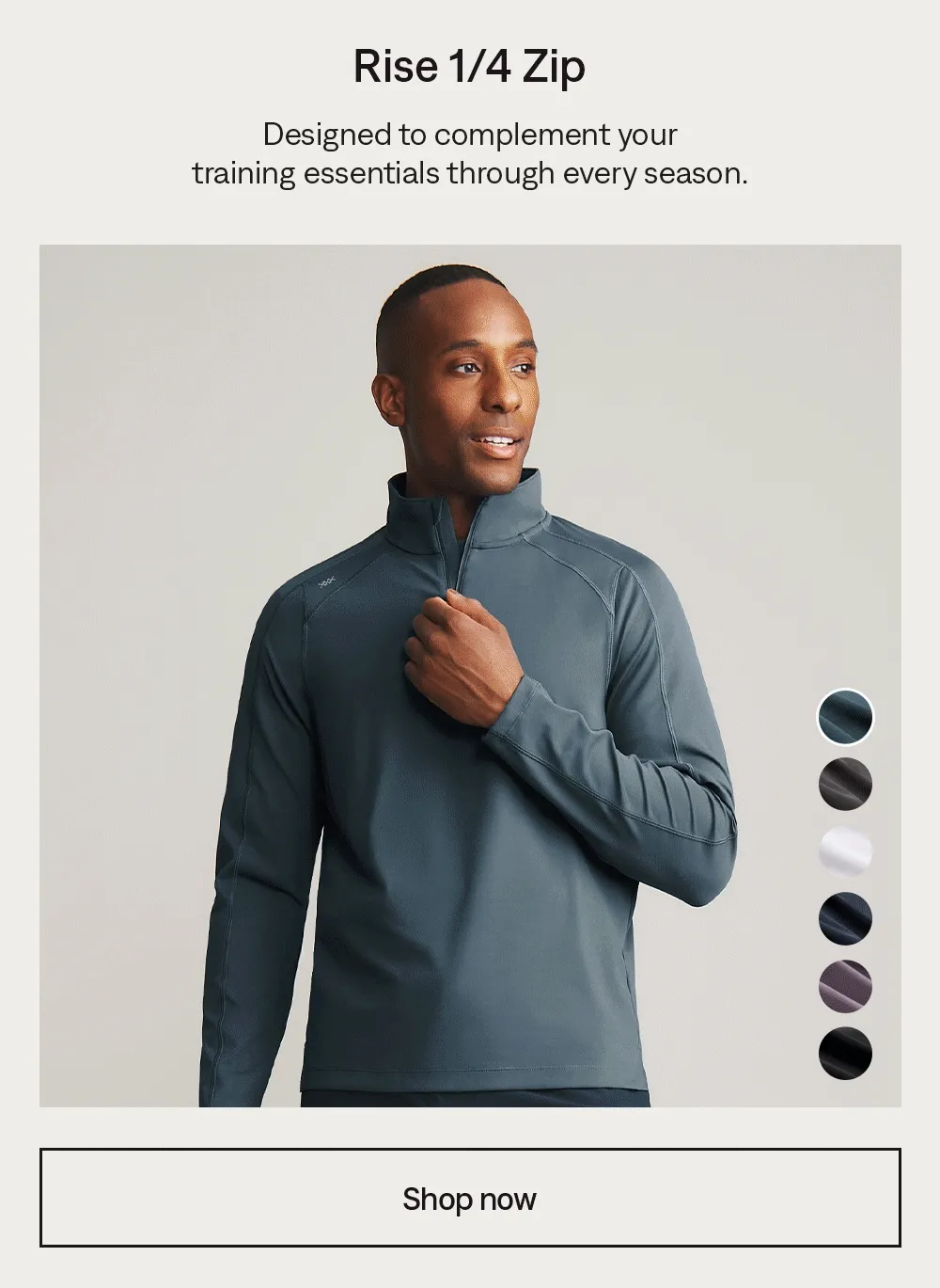 Rise 1/4 Zip