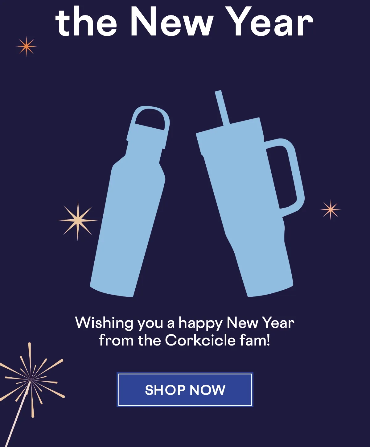 Wishing you a happy New Year from the Corkcicle fam!