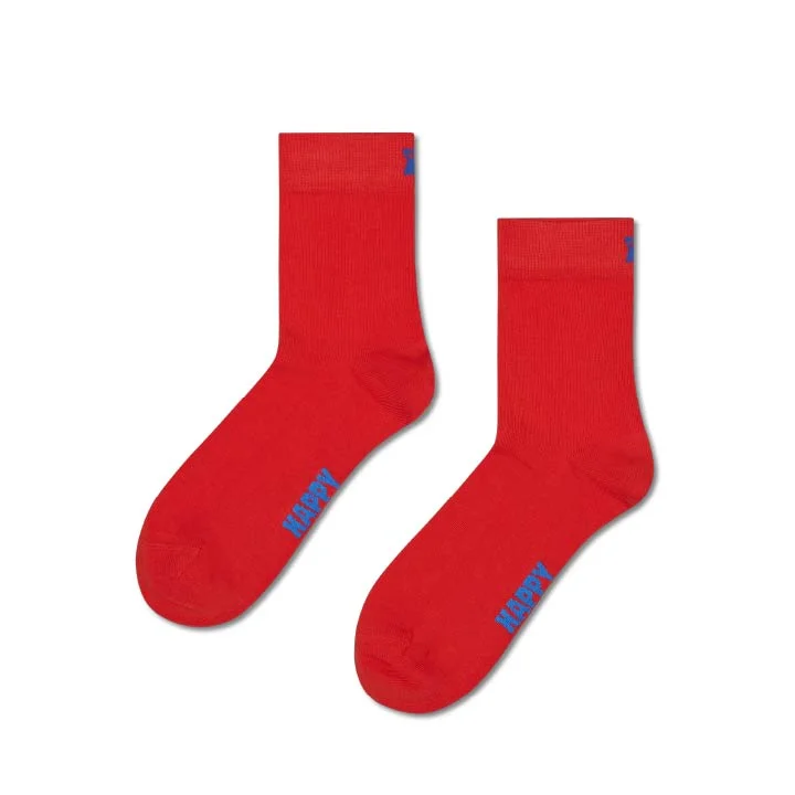 Solid 1/2 Crew Sock