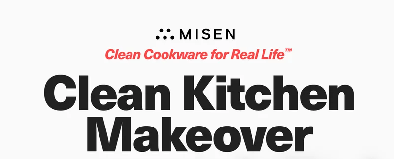 Clean Kitchen Makeover