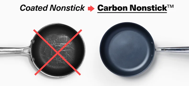 Coated Nonstick -> Carbon Nonstick