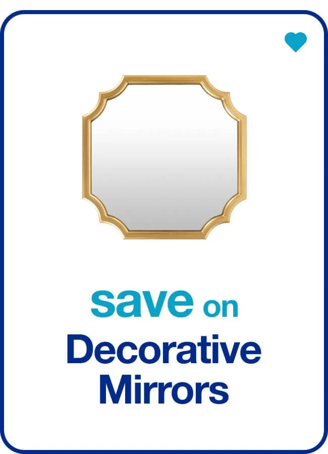 Decorative Mirrors — Shop Now!