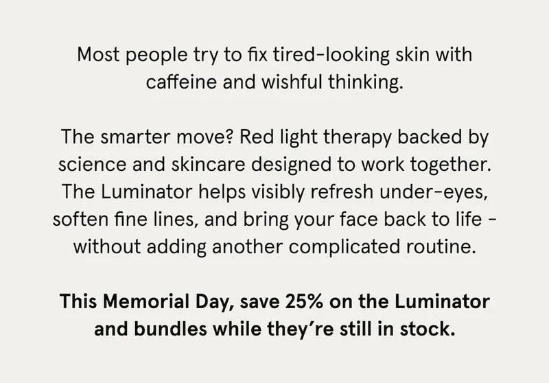 25% Off The Luminator LED Eye Mask