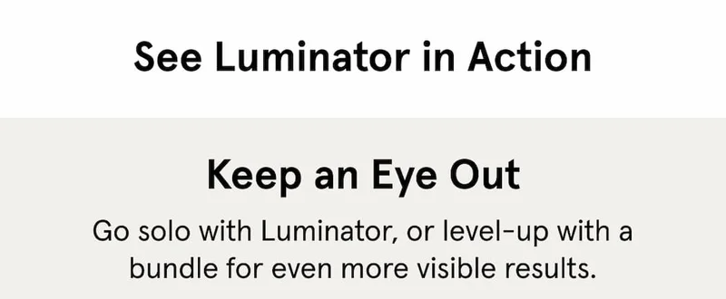 See The Luminator in Action