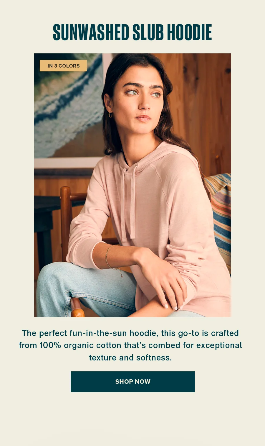 Sunwashed Slub Hoodie