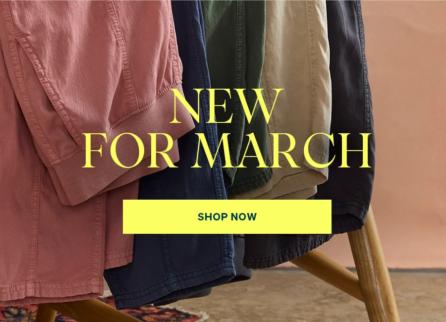New for March