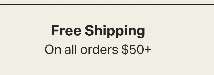 Free Shipping