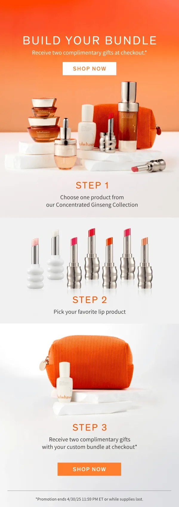 Build Your Bundle In 3 Steps