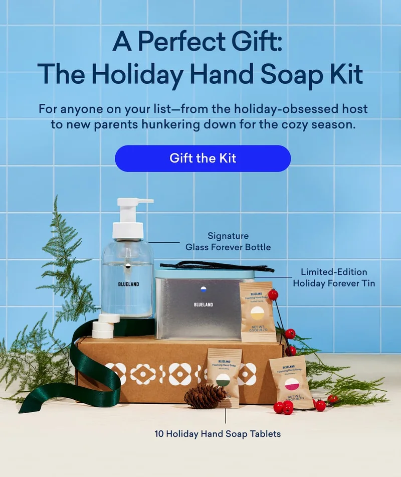 A Perfect Gift: The Holiday Hand Soap Kit