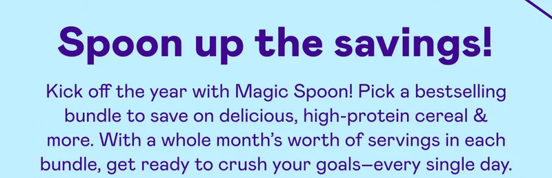 Spoon up the savings!