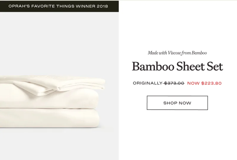 Bamboo Sheet Set - Shop Now