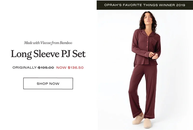 Long Sleeve PJ Set - Shop Now