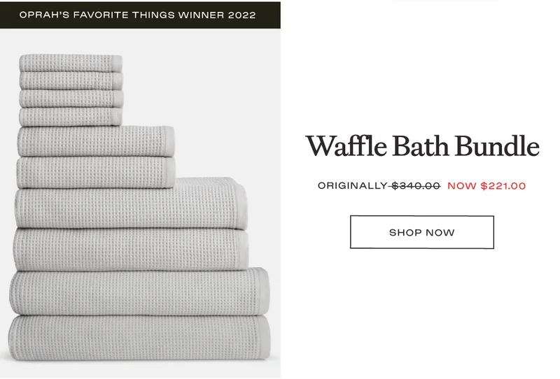 Waffle Bath Bundle - Shop Now