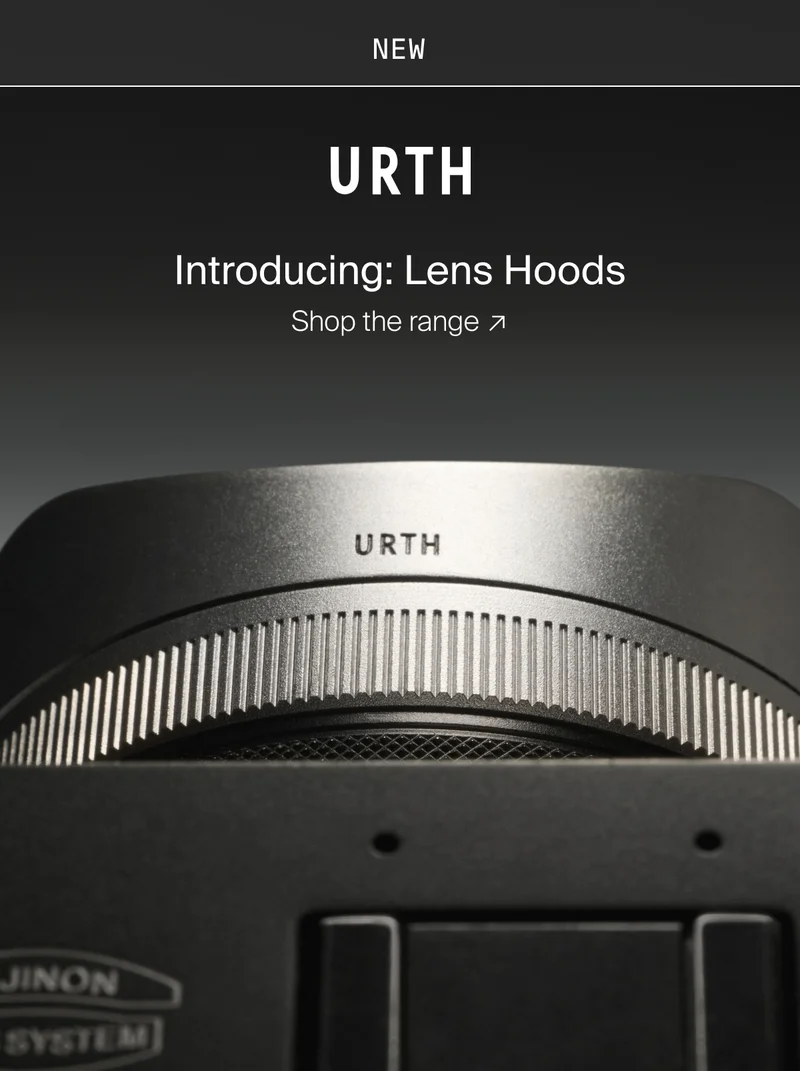 Introducing: Lens Hoods
