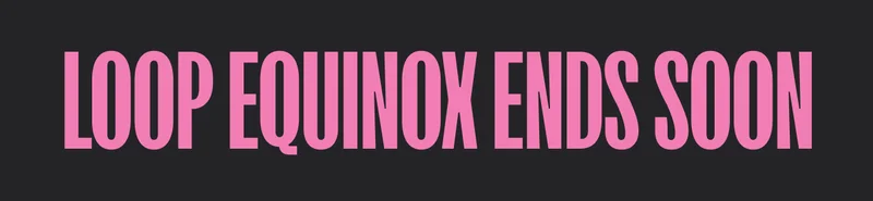 Equinox is almost gone.