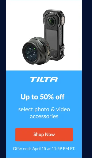 TILTA | Up to 50% off select photo & video accessories