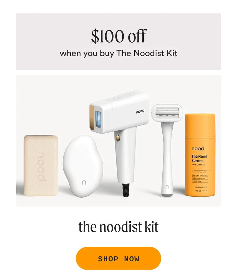 $100 off when you buy The Noodist Kit - SHOP NOW