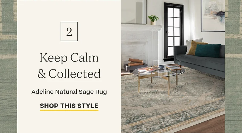 Adeline Natural Sage Rug