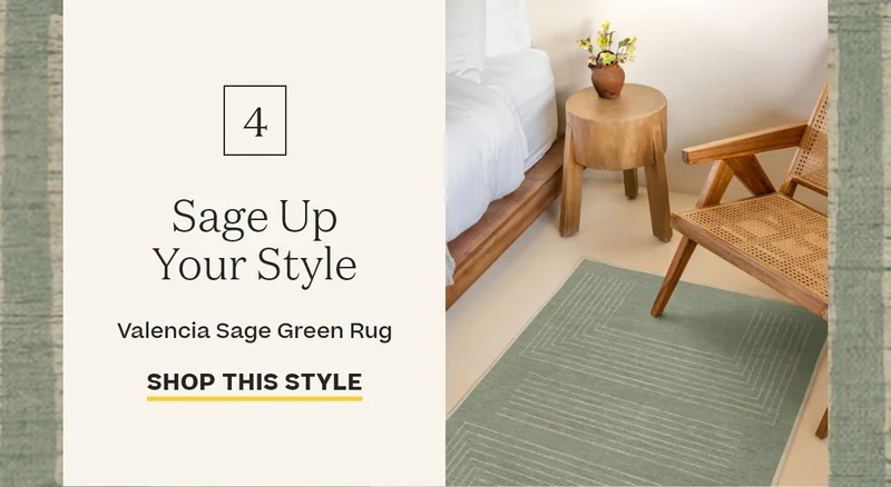 Valencia Sage Green Rug