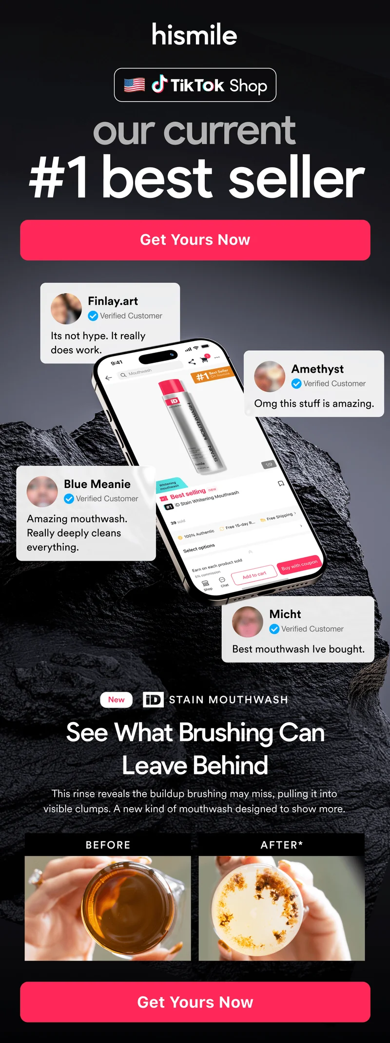 Our current #1 best seller on TikTok shop. Get Yours Now.