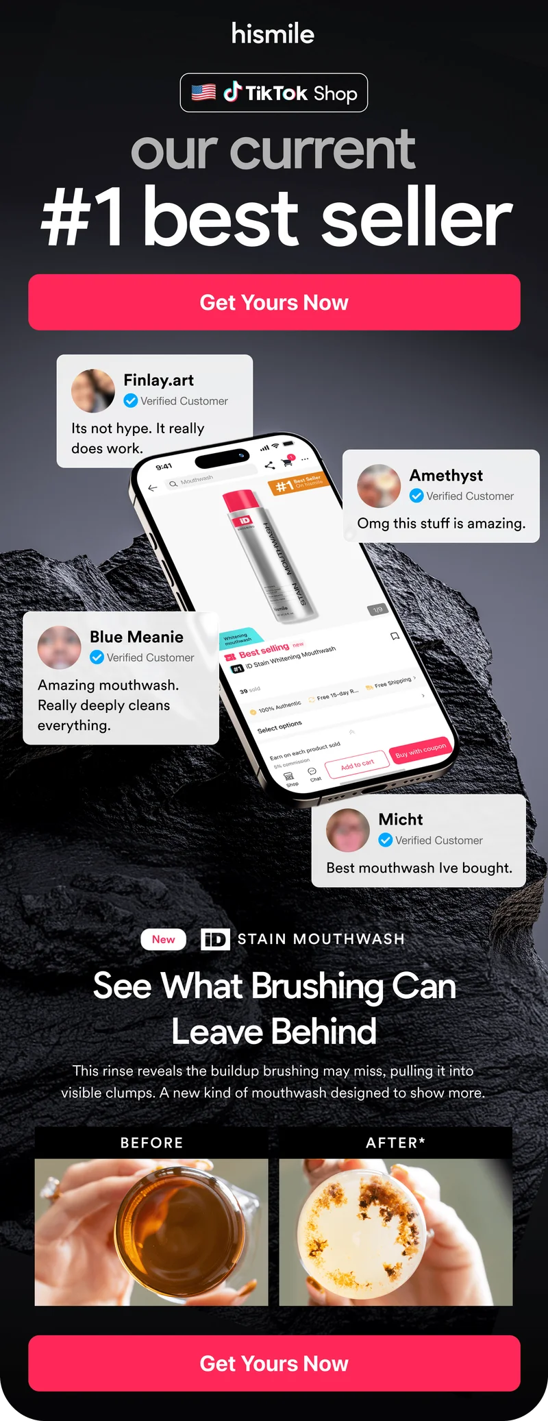 Our current #1 best seller on TikTok shop. Get Yours Now.