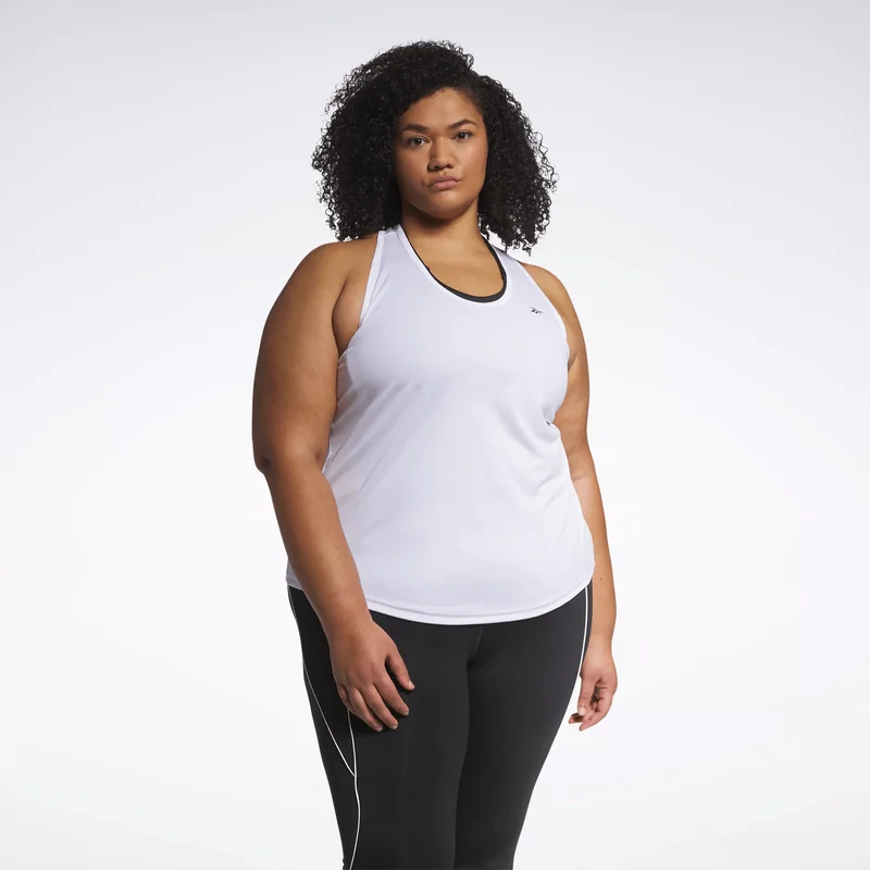 Image of Women's Workout Ready Mesh Back Tank Top (Plus Size)