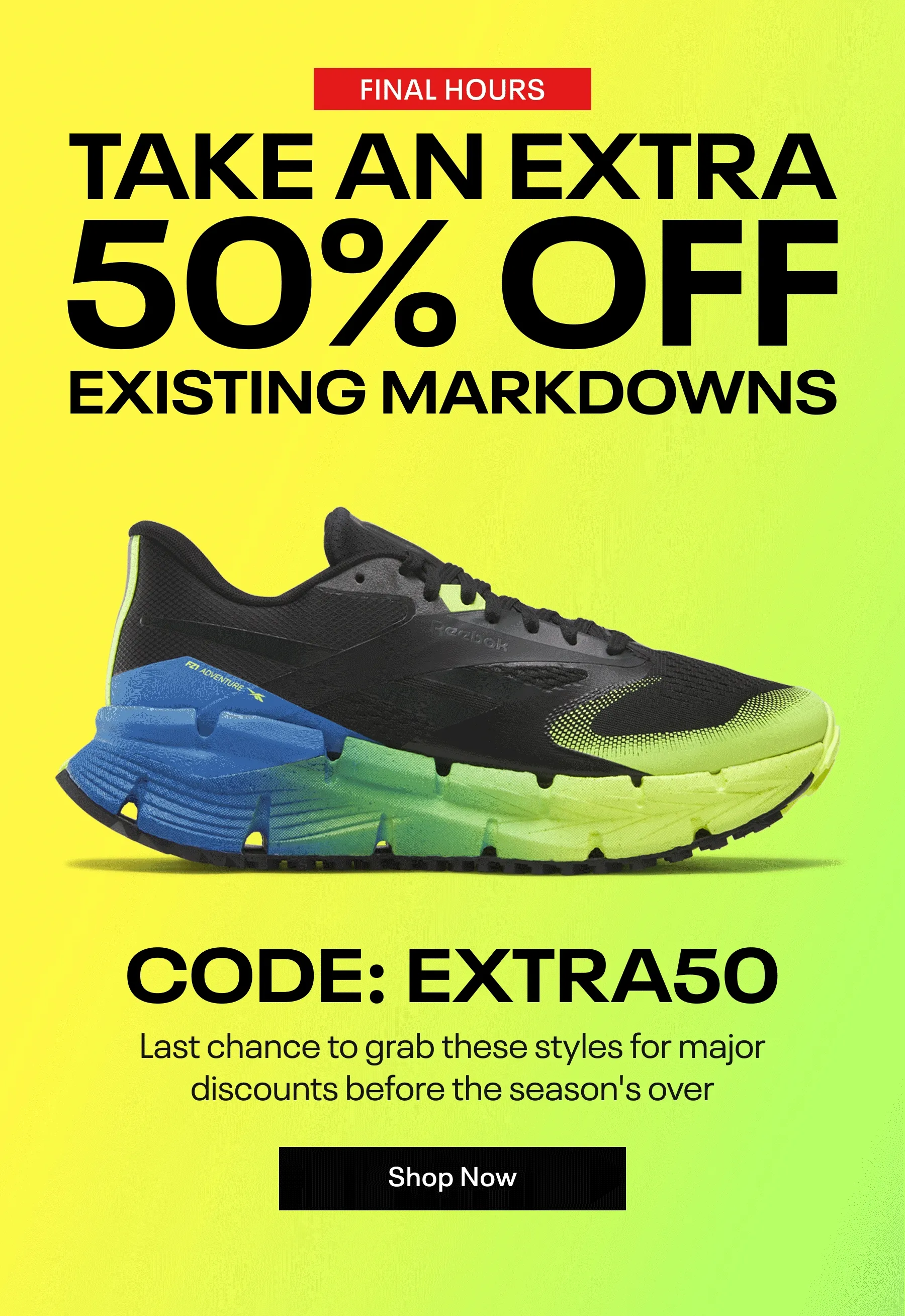 Shop End of Season Sale