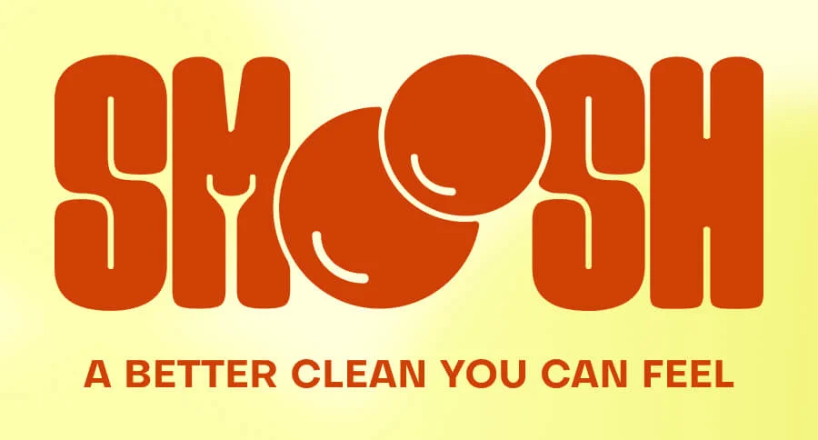 Smoosh Logo - a better clean you can feel