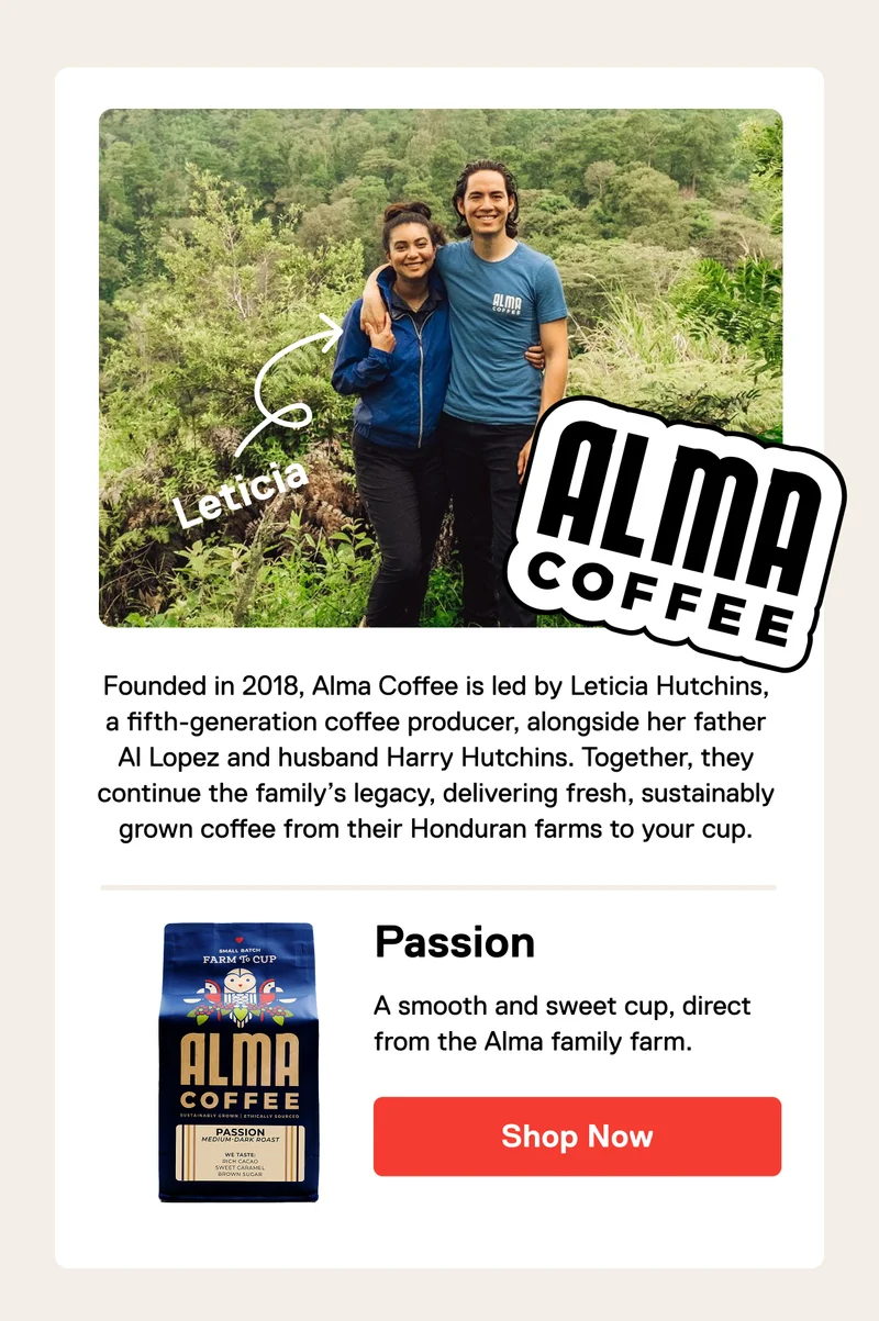 Passion - Alma Coffee. Shop Now