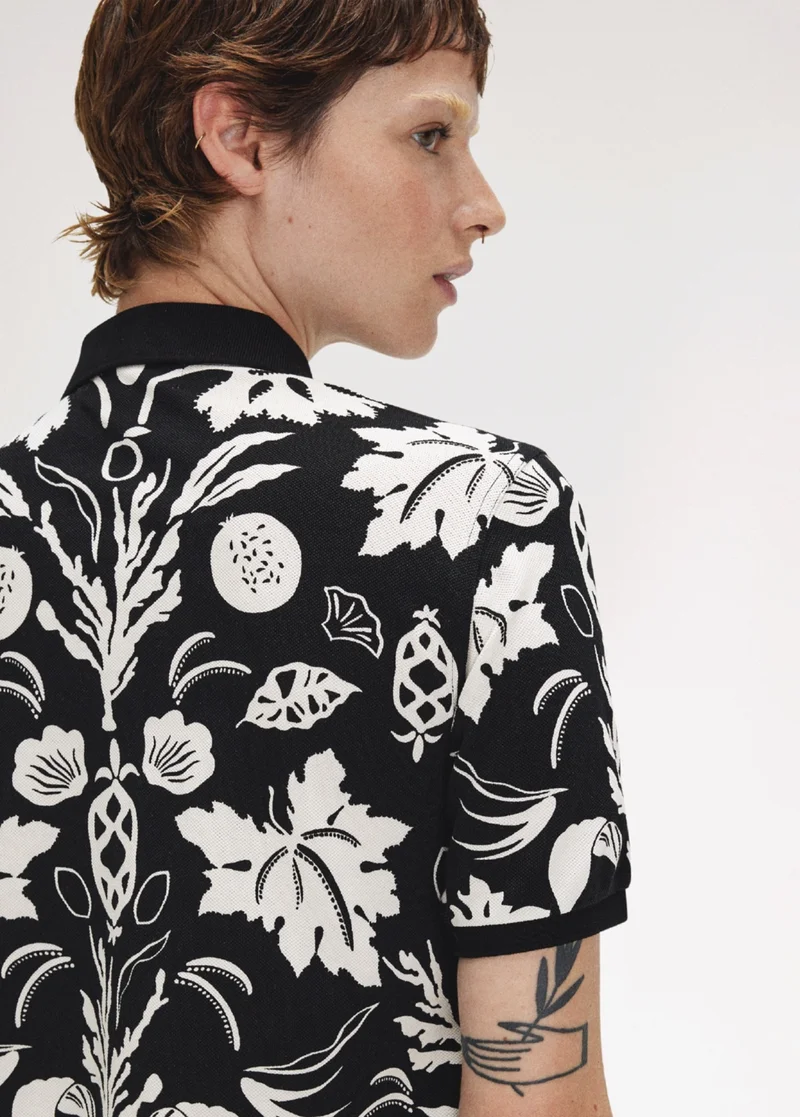 Fred Perry x Amy Winehouse Printed Shirt
