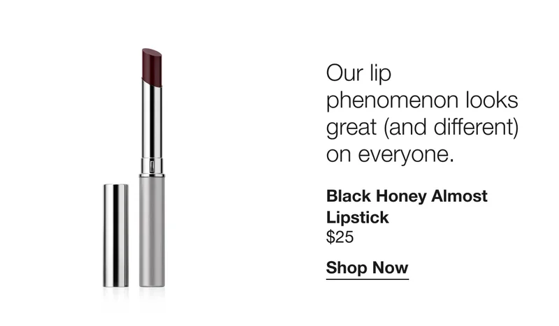 Our lip phenomenon looks great and different on everyone. Black Honey Almost Lipstick $25 Shop Now