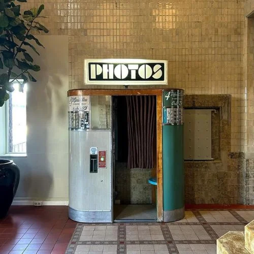 Vintage photobooth