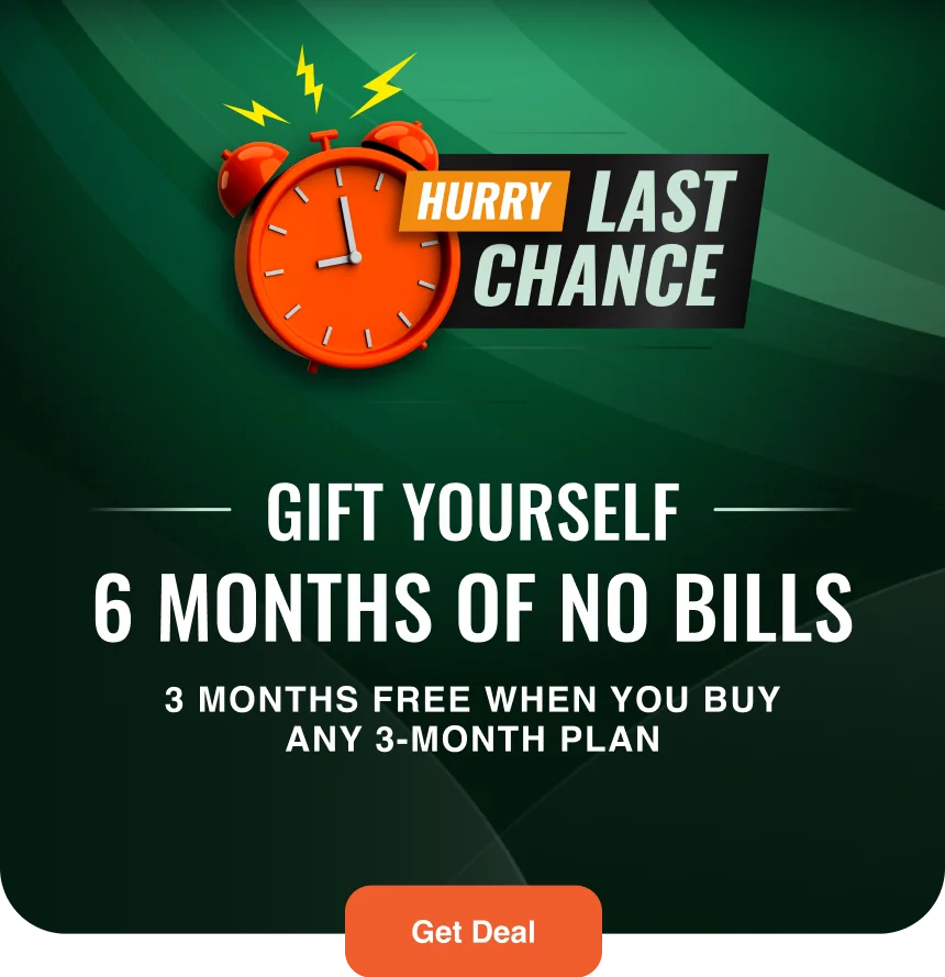 Gift yourself 6 months of no bills