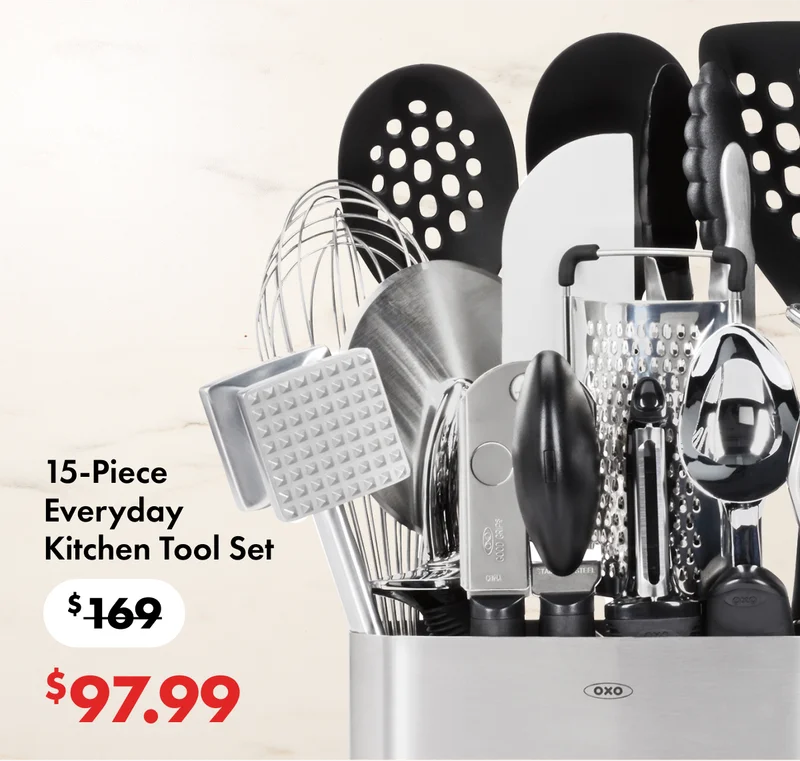 15 piece everyday kitchen