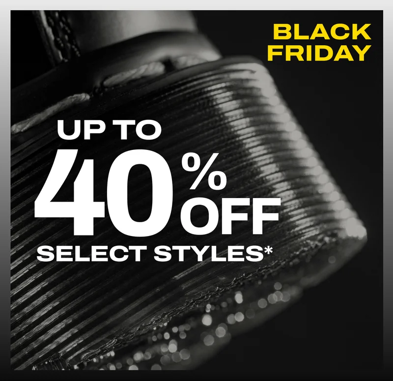 Shop Black Friday up to 40% off select styles