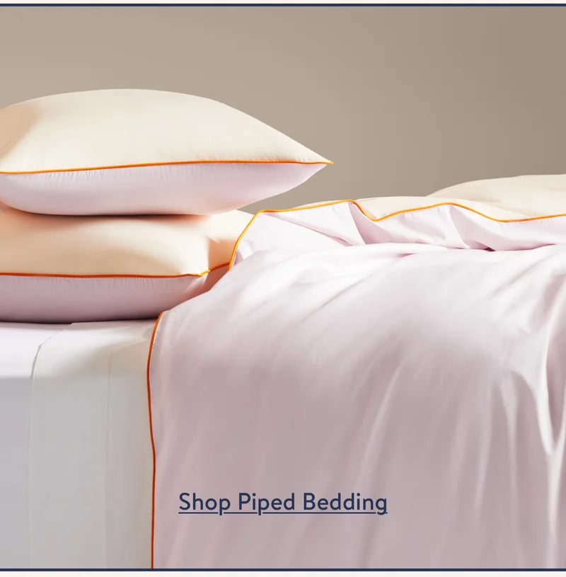 Shop Piped Bedding