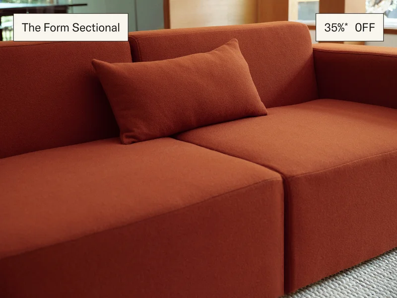 Save 35%* on The Form Sectional
