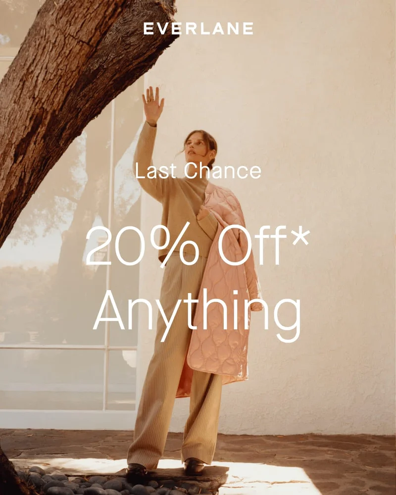 20% Off* Anything